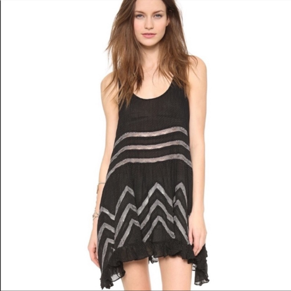 Free People Intimately FP Voile & Lace Tunic